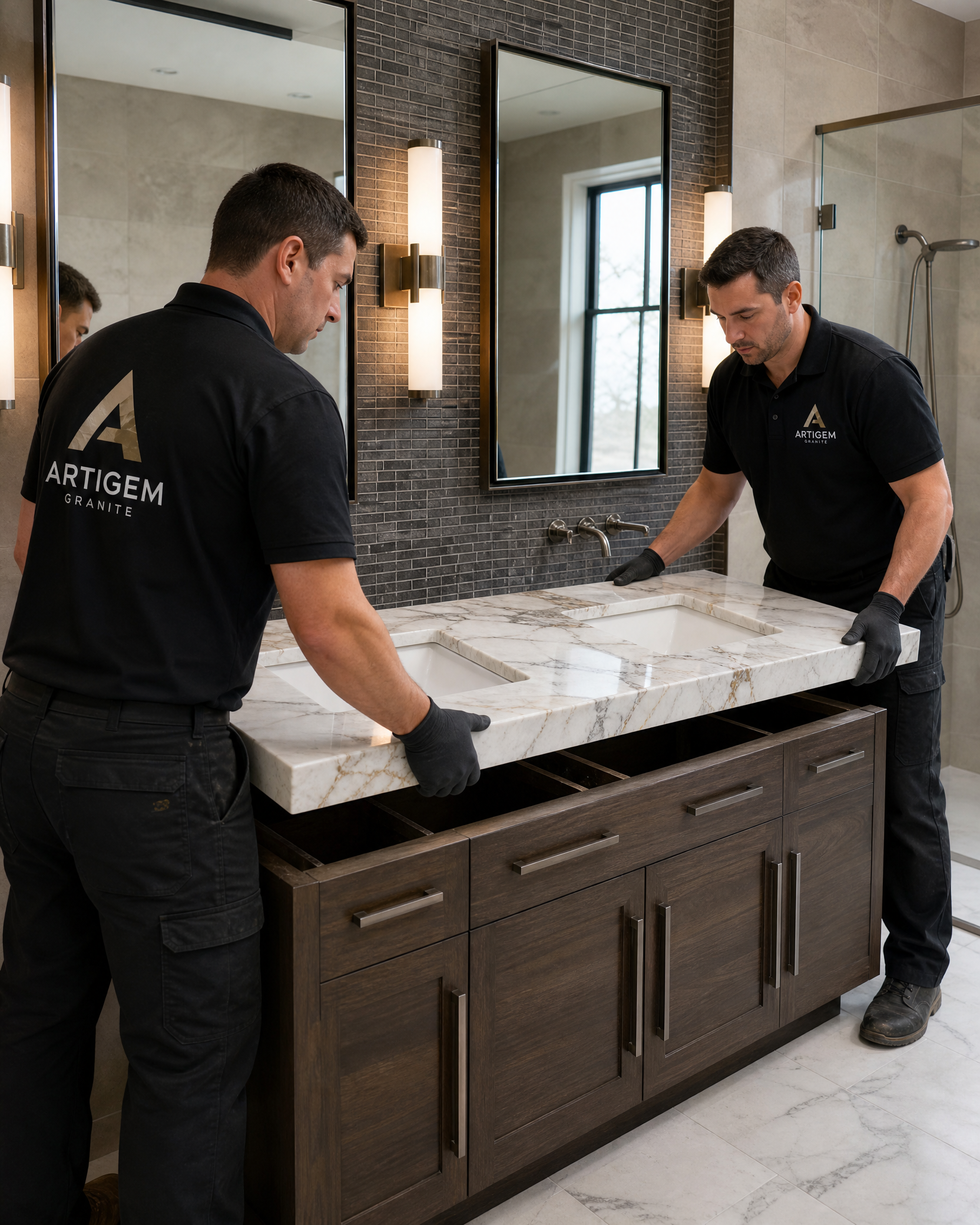Bathroom Vanity Installation Artigem