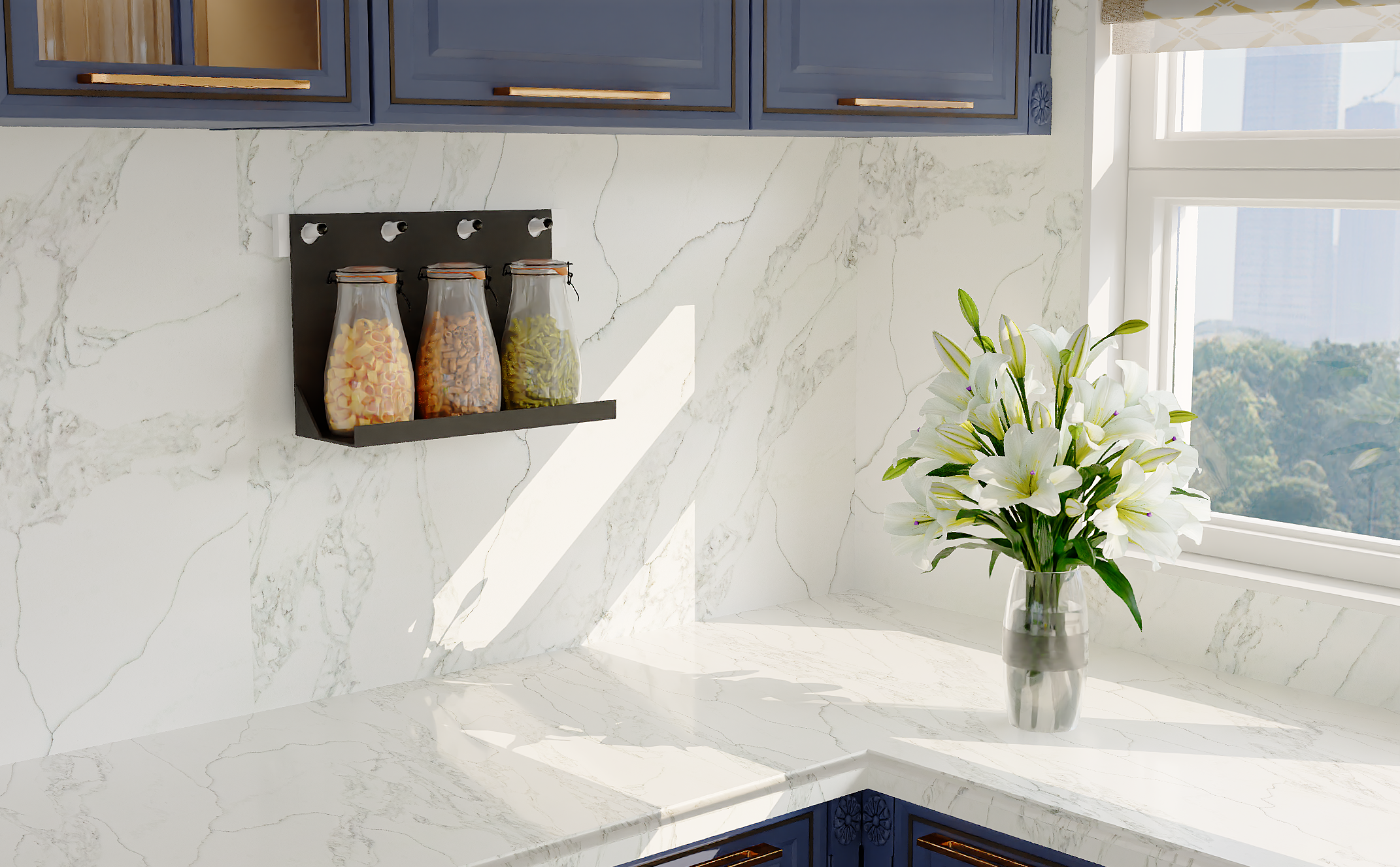 TCE 4046 Statuario Grigio